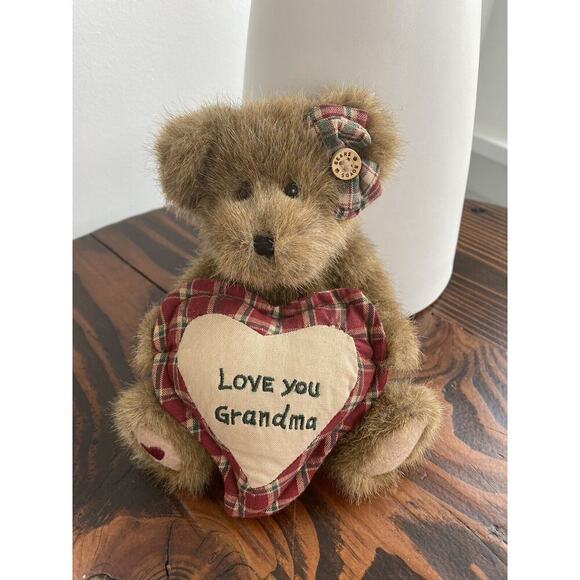 Boyds Thinkin of Ya Series Grammy Fully Jointed Collector Gift Bear - Picture 2 of 11